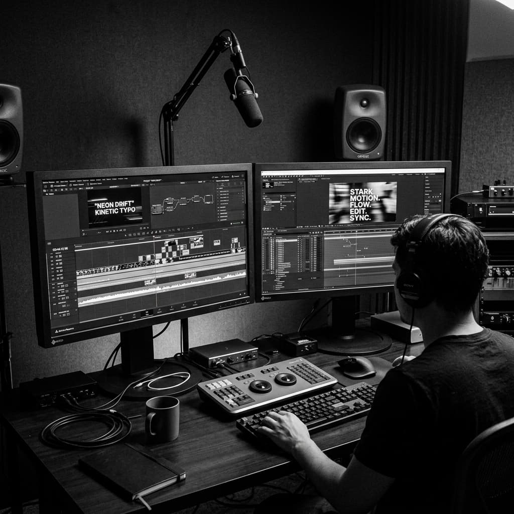 Video Editing & Production editorial visual - Surnax